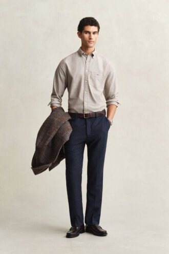 Camisas Oxford Clássicas de Corte Regular