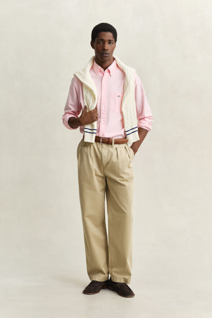 Camisas Oxford Clássicas de Corte Regular