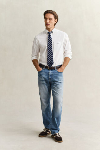 Camisas Oxford Clássicas de Corte Regular