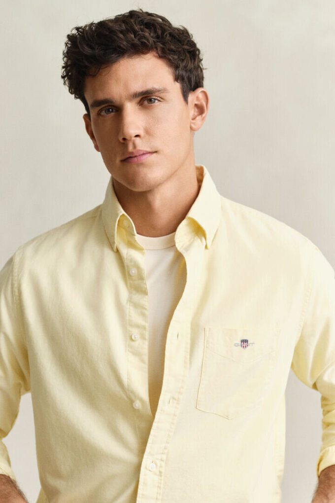 Camisas Oxford Clássicas de Corte Regular