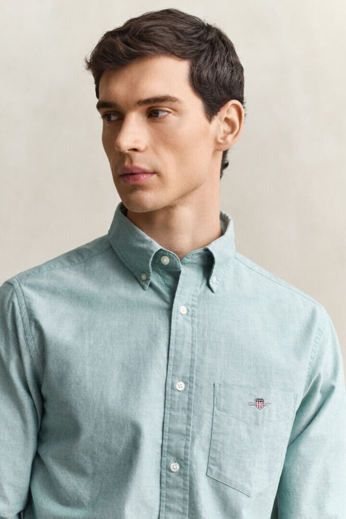 Camisas Oxford Clássicas de Corte Regular