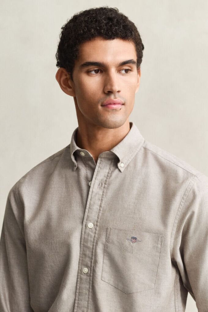 Camisas Oxford Clássicas de Corte Regular