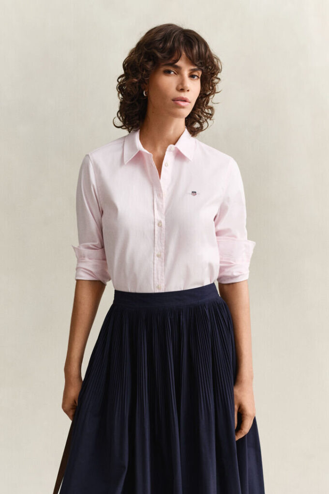Camisas Oxford elásticas