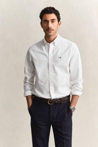 Camisas Oxford elásticas