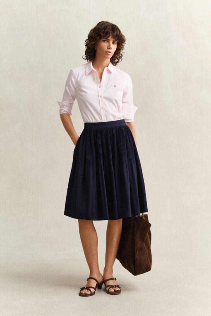 Camisas Oxford elásticas