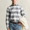 Camisas Oxford xadrez clássicas de corte regular