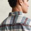 Camisas Oxford xadrez clássicas de corte regular