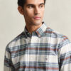 Camisas Oxford xadrez clássicas de corte regular
