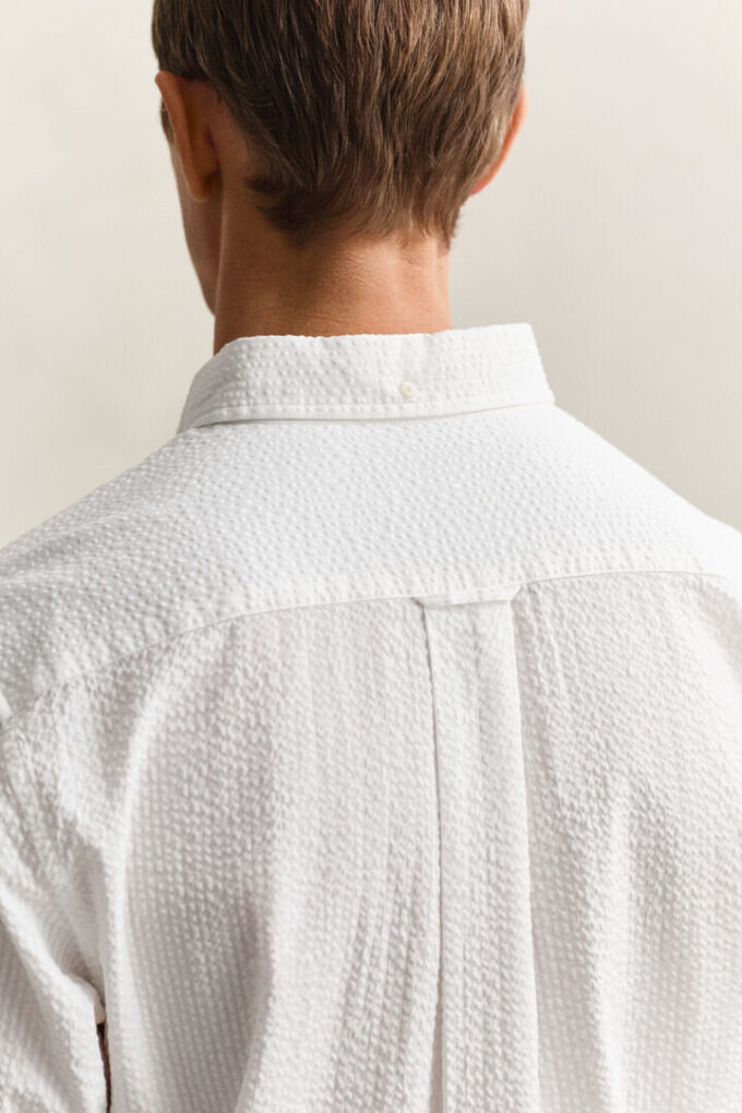 Camisas Seersucker de corte regular