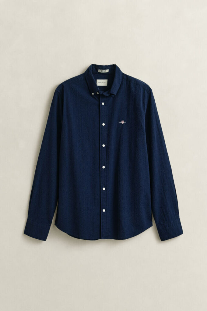 Camisas Seersucker de corte regular