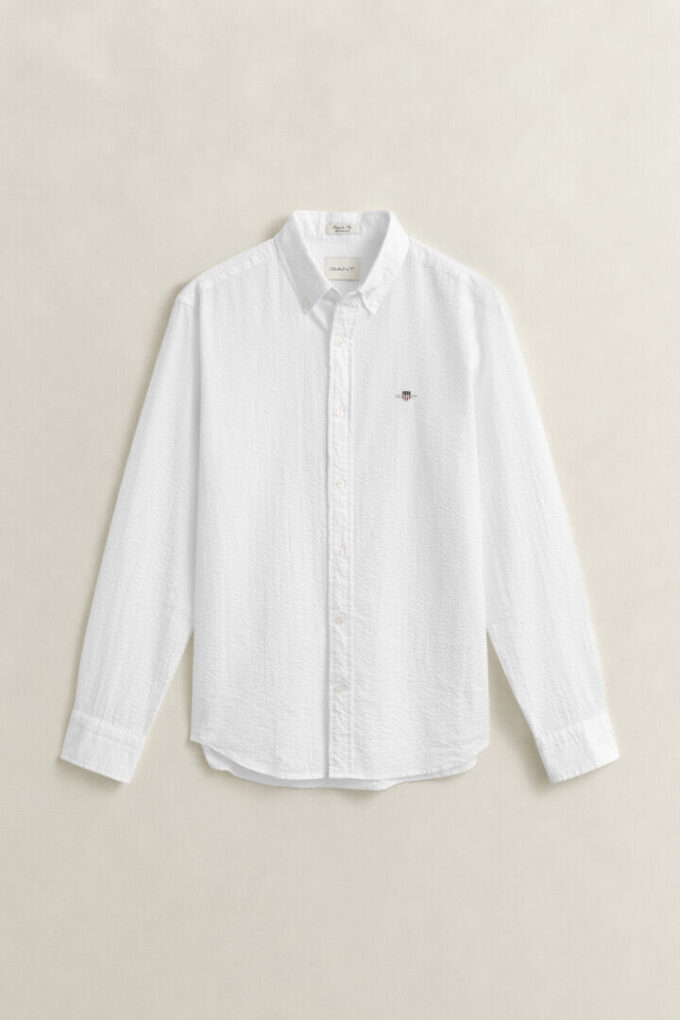 Camisas Seersucker de corte regular