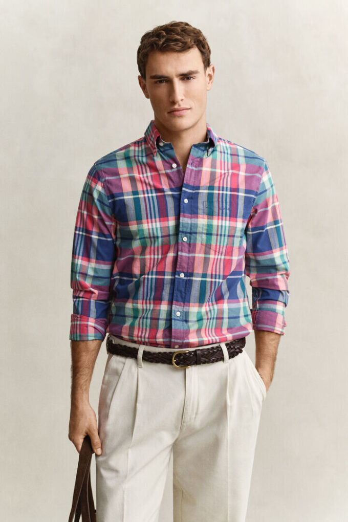 Camisas xadrez Madras