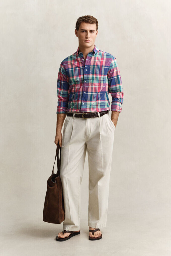 Camisas xadrez Madras