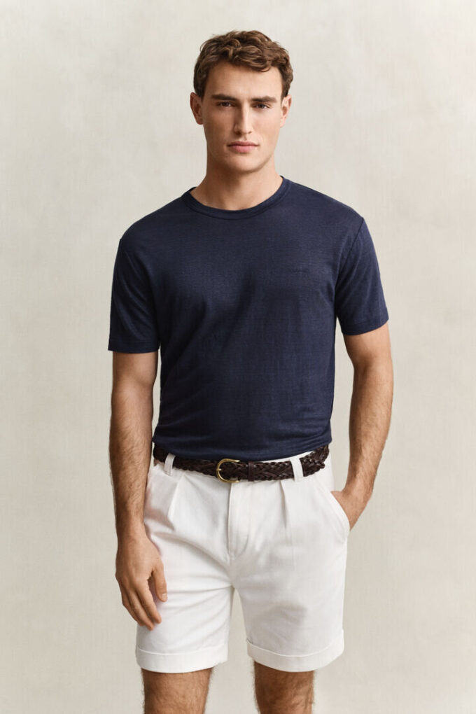 Camiseta de linho