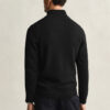 Camisola casual de algodão com meio fecho