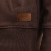 Camisola com capuz em tecido interlock