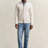 Camisola com fecho e Sacker Rib
