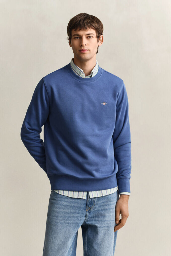 Camisola com gola redonda Shield