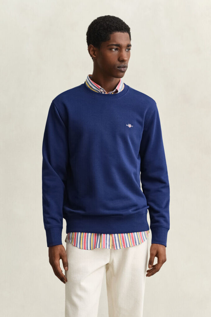 Camisola com gola redonda Shield