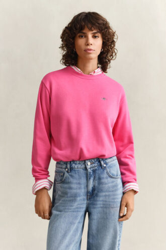 Camisola com gola redonda Shield