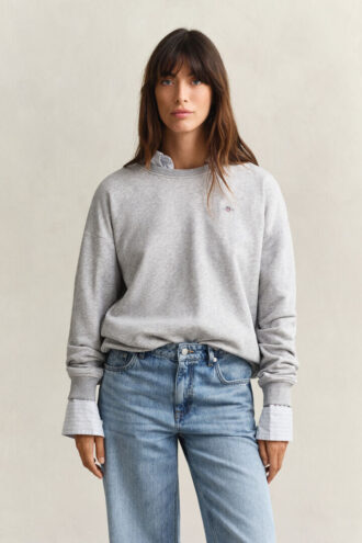 Camisola com gola redonda Shield