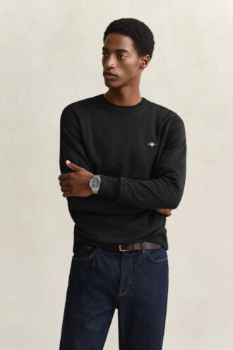 Camisola com gola redonda Shield
