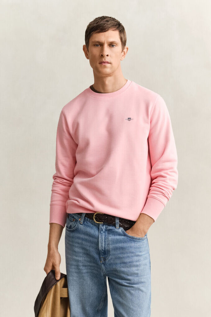Camisola com gola redonda Shield