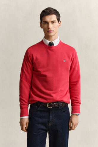 Camisola com gola redonda Shield