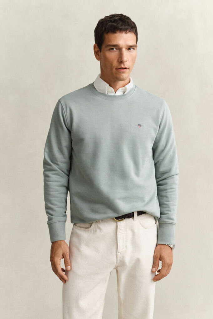 Camisola com gola redonda Shield