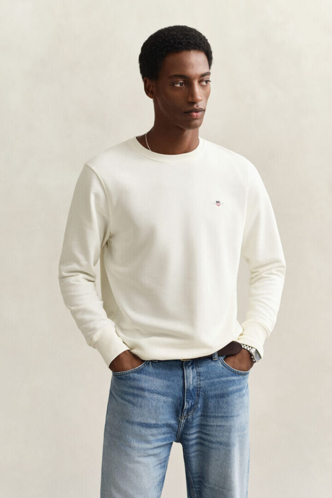 Camisola com gola redonda Shield
