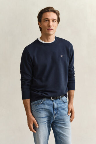 Camisola com gola redonda Shield