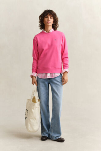 Camisola com gola redonda Shield