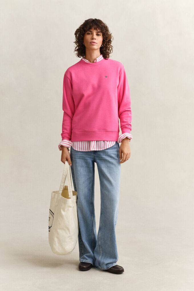 Camisola com gola redonda Shield
