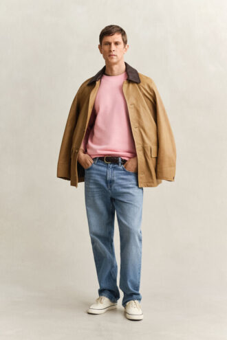 Camisola com gola redonda Shield
