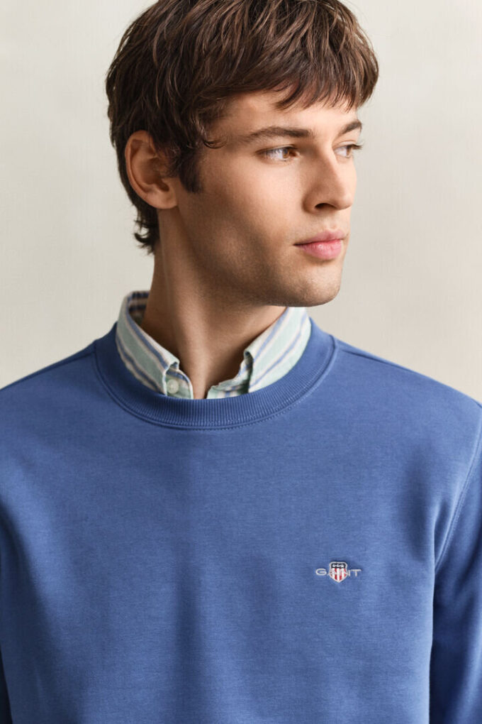 Camisola com gola redonda Shield