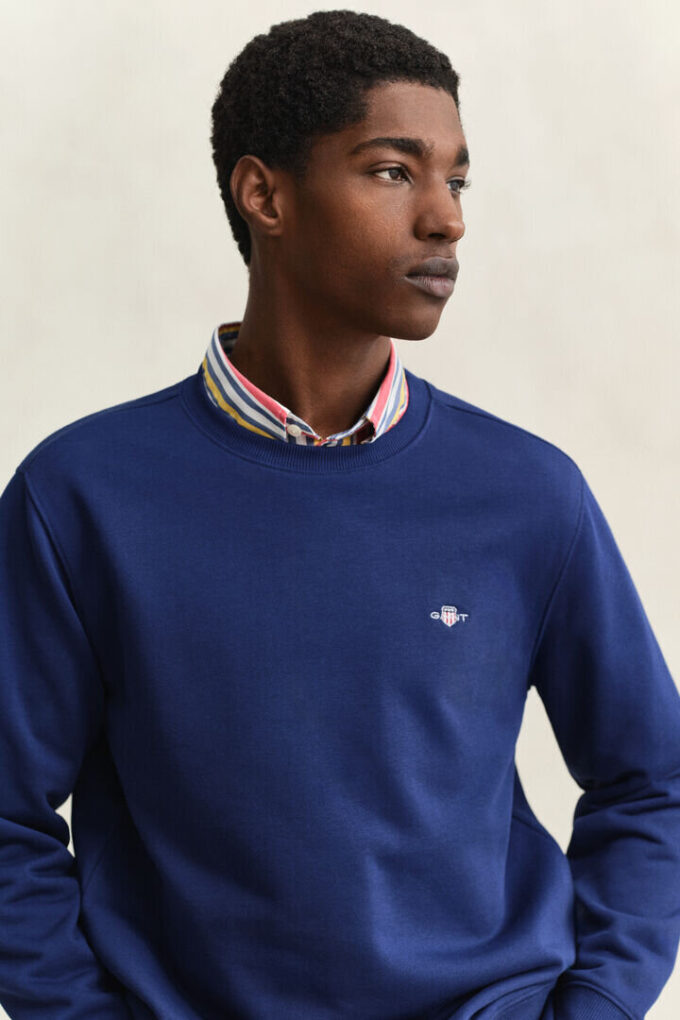 Camisola com gola redonda Shield