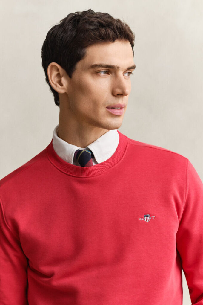 Camisola com gola redonda Shield