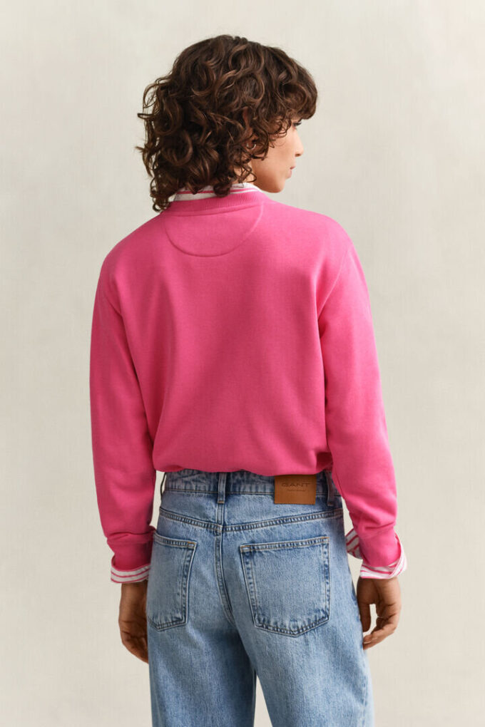 Camisola com gola redonda Shield
