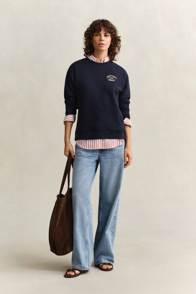 Camisola com grafismo de corda