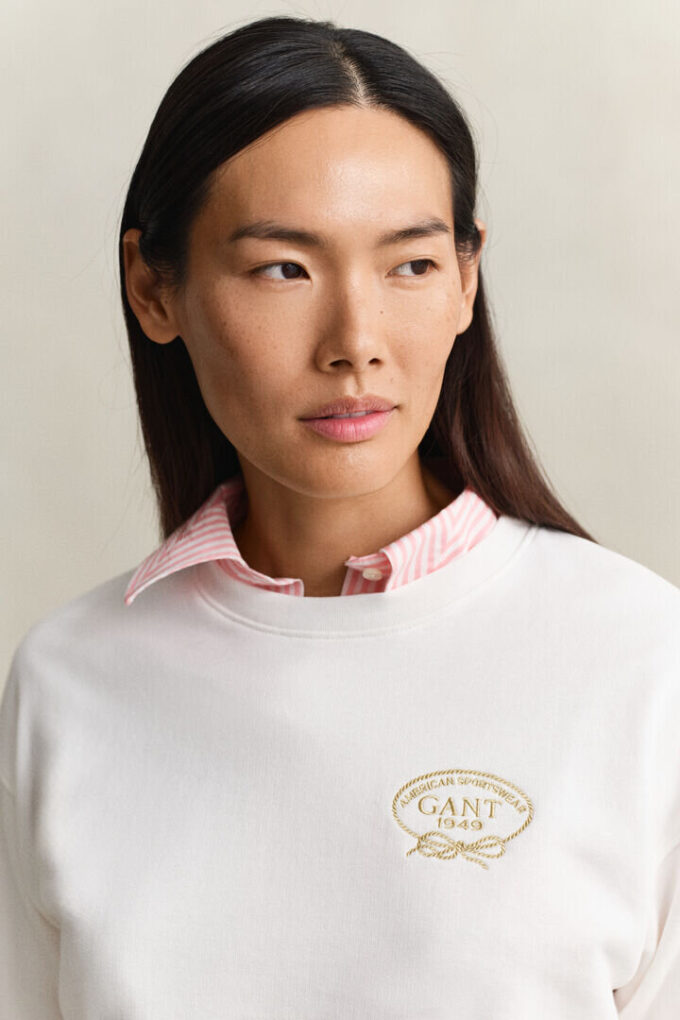 Camisola com grafismo de corda