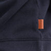 Camisola com meio fecho em malha Sacker Rib