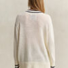 Camisola de Algodão com Decote em V