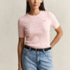 Camisola de calções com malha trançada