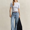 Camisola de calções com malha trançada Camisola de calções com malha trançada