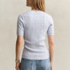 Camisola de calções com malha trançada Camisola de calções com malha trançada