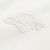 Camisola de gola redonda com emblema tonal