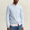 Camisola de gola redonda em algodão