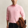 Camisola de gola redonda em algodão