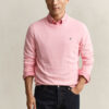 Camisola de gola redonda em algodão