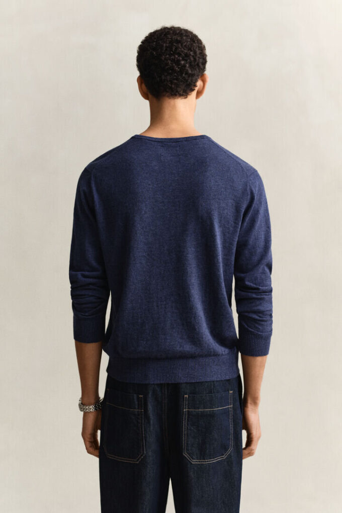 Camisola em mistura de algodão slub